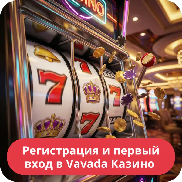 Регистрация и первый вход в Vavada Казино