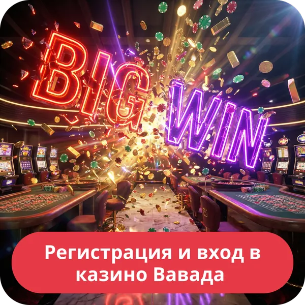 Регистрация и вход в казино Вавада